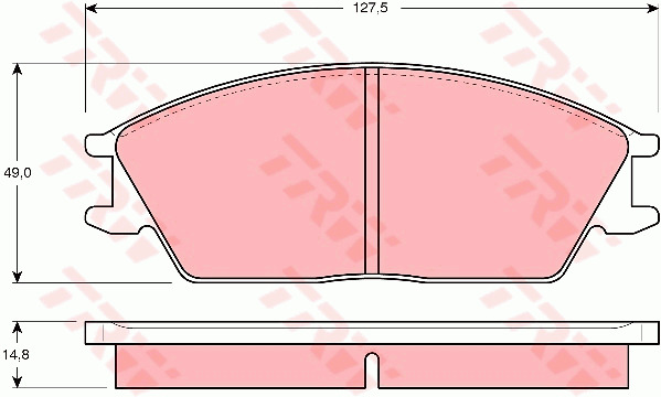 Jarrupalasarja, levyjarru TRW GDB373