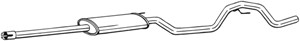Keskiäänenvaimentaja, OPEL VECTRA C, VECTRA C GTS, VAUXHALL VECTRA Mk II, 24447475, 5852183, 5852589