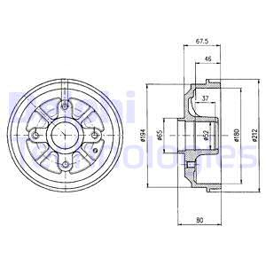 Jarrurumpu DELPHI BF324