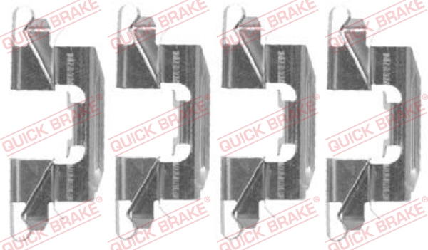 Tarvikesarja, jarrupala QUICK BRAKE 109-1720