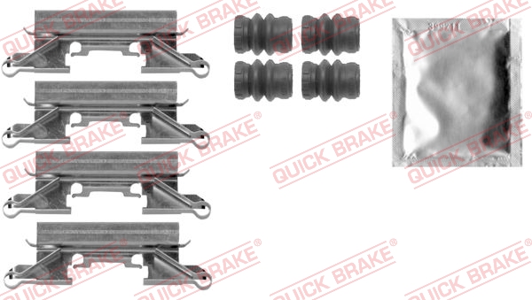 Tarvikesarja, jarrupala QUICK BRAKE 109-0002