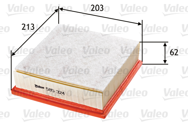 Ilmansuodatin VALEO 585324
