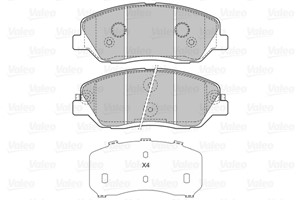 Jarrupalasarja, levyjarru, Etuakseli, HYUNDAI,KIA,SSANGYONG, 48130341A0, 48130-341A0, 581012BA00, 58101-2BA00, 581012BA10, 58101-2BA10,