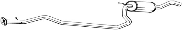 Keskipönttö BOSAL 286-323