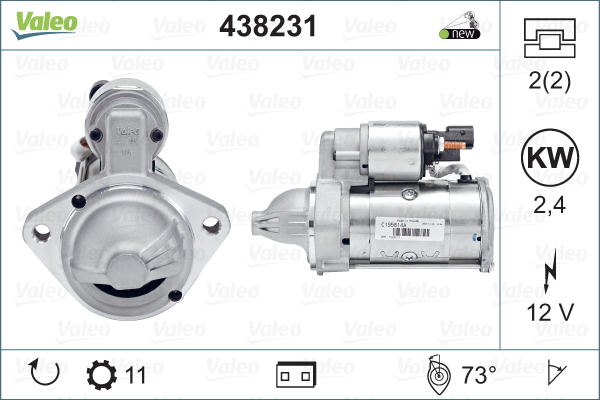 Startteri VALEO 438231