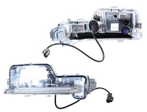 Huomiovalot, Eteen, oikea, VOLVO S60 II, V60 I, 31353290, 31420396