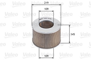 Ilmansuodatin, TOYOTA DYNA Buss, DYNA Flak/chassi, LAND CRUISER, LAND CRUISER 80, LAND CRUISER Hardtop, LAND CRUISER Pick-up, 1780160040