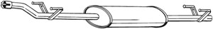 Keskiäänenvaimentaja, MERCEDES-BENZ, 9014903019, 9014903119