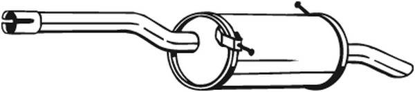 Takaäänenvaimentaja BOSAL 135-103