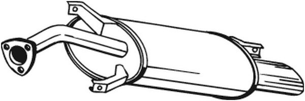 Takaäänenvaimentaja BOSAL 235-135
