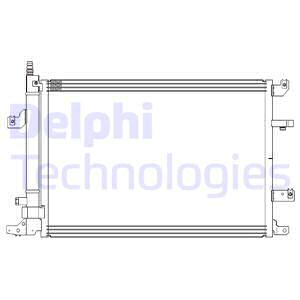 Lauhdutin, ilmastointilaite DELPHI CF20316