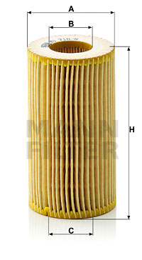 Öljynsuodatin MANN-FILTER HU 718/6 x