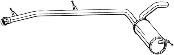 Keskipönttö BOSAL 282-859