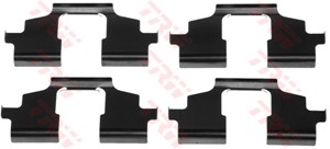 Tarvikesarja, jarrupala, Etuakseli, LAND ROVER FREELANDER, FREELANDER Soft Top, 6061675