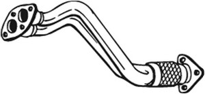 Pakoputki, Edessä, AUDI A4 B5, A4 B5 Avant, A6 C5, A6 C5 Avant, VW PASSAT B5, PASSAT B5 Variant, 3B0253057AX, 3B0253057BX, 8D0131089AX,