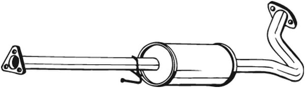 Keskipönttö BOSAL 278-127
