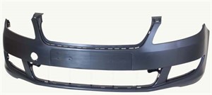 Puskuri, eteen, Edessä, SKODA FABIA II, FABIA Combi II, ROOMSTER, ROOMSTER Praktik, 5J0807221D