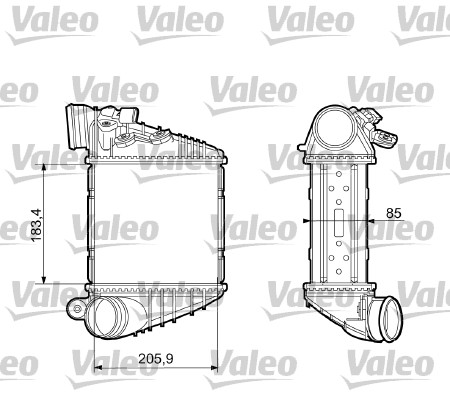 Välijäähdytin VALEO 817653