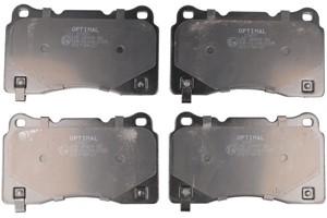Jarrupalasarja, levyjarru, Etuakseli, CADILLAC,CHEVROLET,DODGE,HONDA,MITSUBISHI,OPEL,SAAB,SUBARU,TESLA,VAUXHALL,VW, 105506600B, 13329562