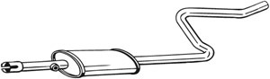 Keskiäänenvaimentaja, MITSUBISHI COLT VI, MR597568