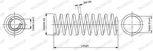 Jousi (auton jousitus), Etuakseli, TOYOTA CAMRY, 4813133750, 48131-33750