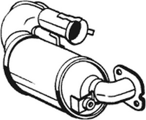 Katalysaattori, Edessä, RENAULT LAGUNA II, LAGUNA Grandtour II, 8200454328, 8200570184, 8200747076