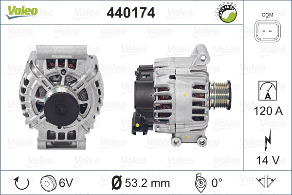 Laturi VALEO 440174