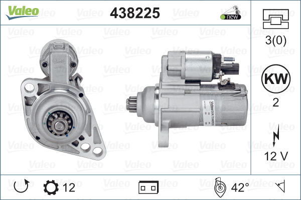 Startteri VALEO 438225