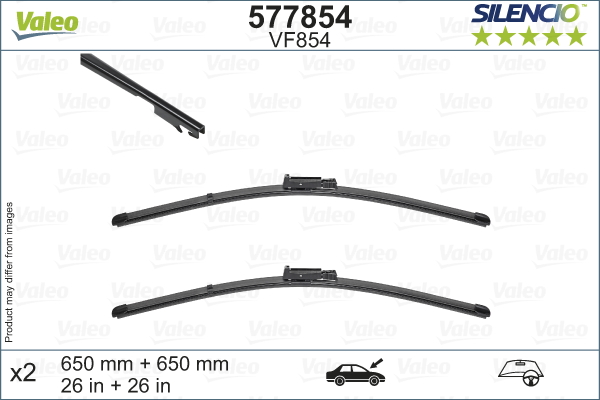 Pyyhkijänsulka VALEO 577854