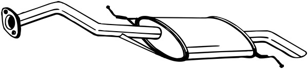 Takaäänenvaimentaja BOSAL 278-837