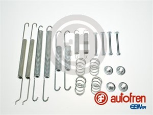 Tarvikesarja, jarrukengät, Taka-akseli, AUDI,SEAT,SKODA,VW, 1J0698545, 3A0698545, 608072600