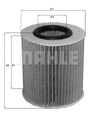 Öljynsuodatin MAHLE ORIGINAL OX 414D1