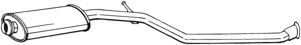 Keskipönttö BOSAL 282-335