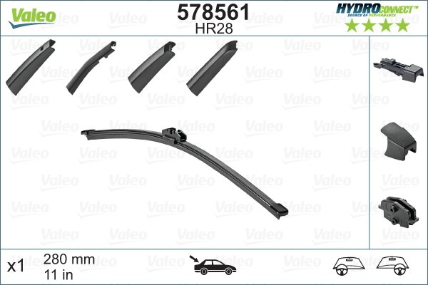 Wiper Blade VALEO 578561