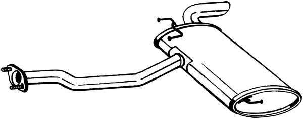 Takaäänenvaimentaja BOSAL 165-059