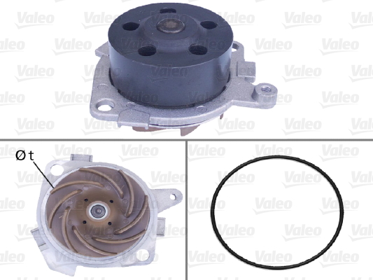 Vesipumppu VALEO 506518