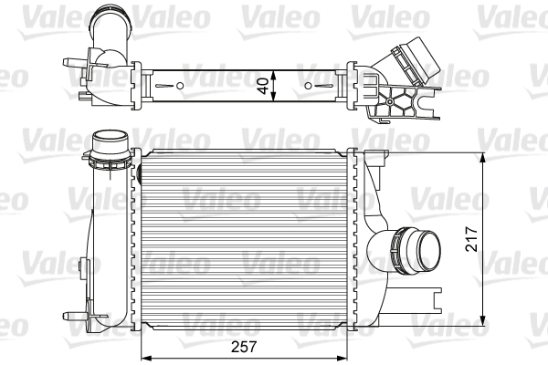Välijäähdytin VALEO 818622
