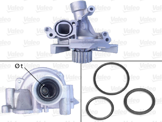 Vesipumppu VALEO 506918