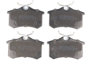 Jarrupalasarja, levyjarru, Taka-akseli, AUDI,CITROËN,FIAT,FORD,LANCIA,PEUGEOT,RENAULT,SEAT,SKODA,VW, 1001096, 1027640, 1115107, 1343514,