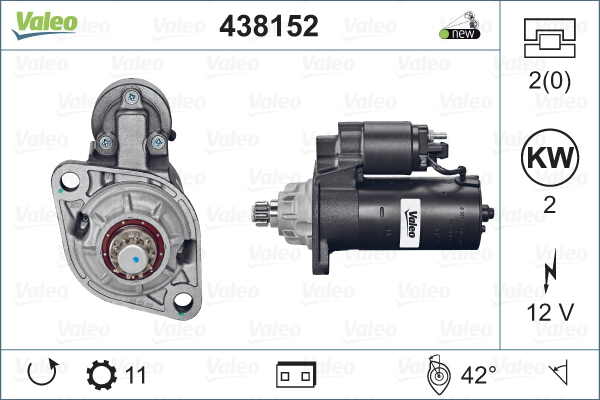 Startteri VALEO 438152
