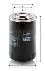 Öljynsuodatin, FORD USA F-250, 11E170110, 14503447, 3908 616