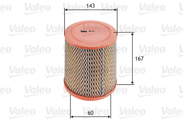 Ilmansuodatin VALEO 585726