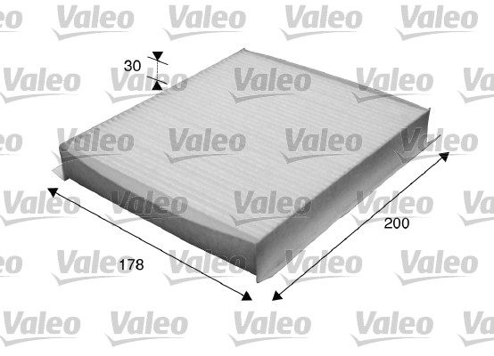 Raitisilmasuodatin VALEO 715616