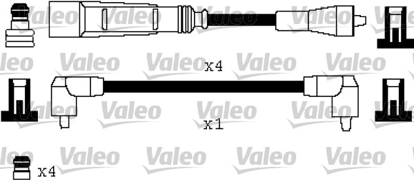 Sytytysjohtosarja VALEO 346333