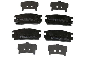 Jarrupalasarja, levyjarru, Takana, CHEVROLET CAPTIVA, OPEL ANTARA, VAUXHALL ANTARA, 1605123, 96626076
