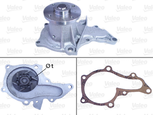 Vesipumppu VALEO 506652