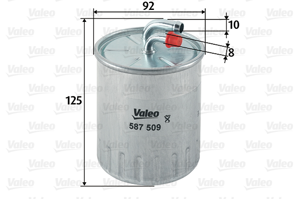 Polttoainesuodatin VALEO 587509