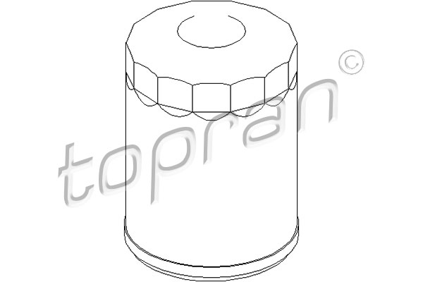 Öljynsuodatin TOPRAN 721 013
