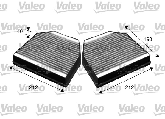 Raitisilmasuodatin VALEO 715621