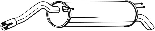 Takaäänenvaimentaja BOSAL 148-341